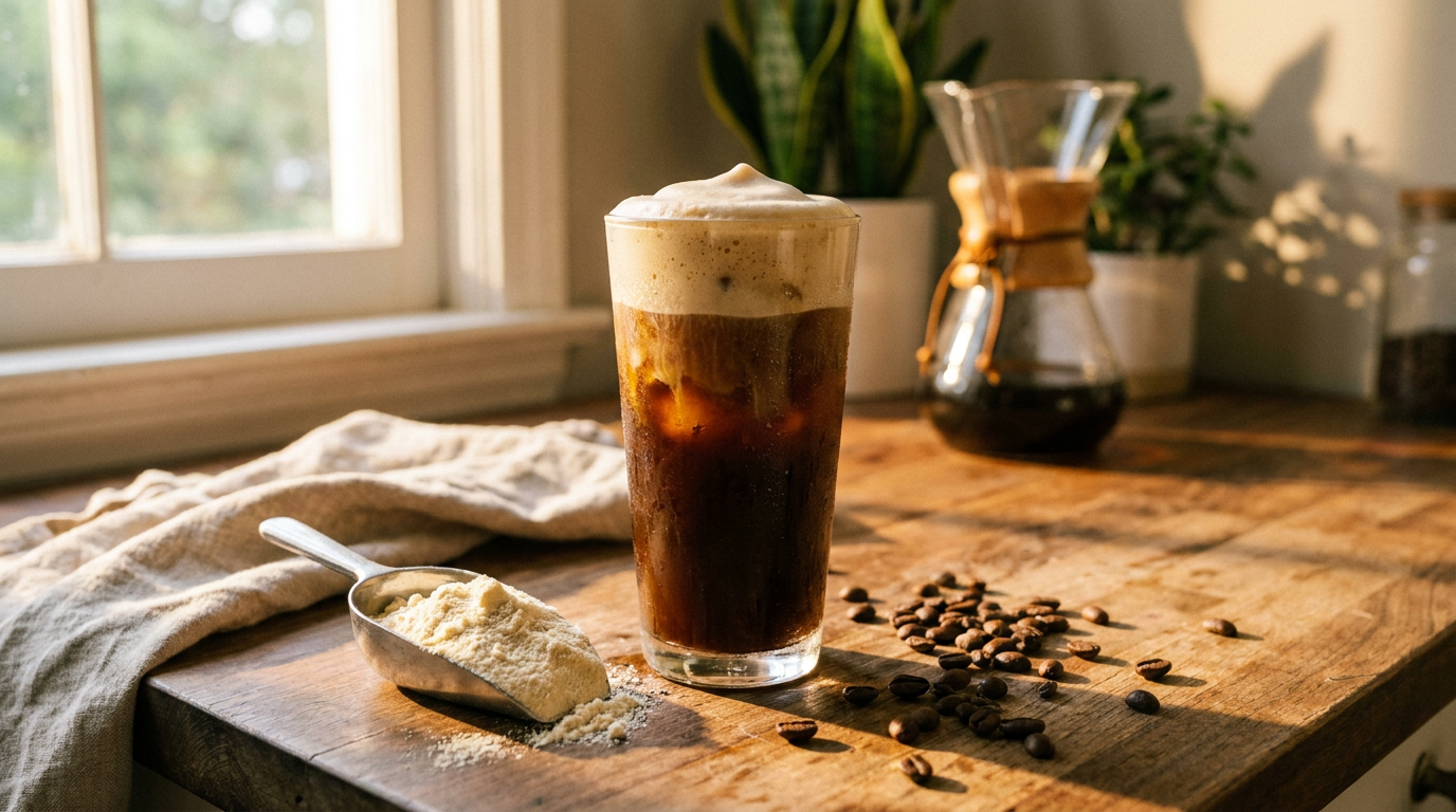 protein coffee drink - How to Build a Protein Coffee Drink at Home for Half the Price